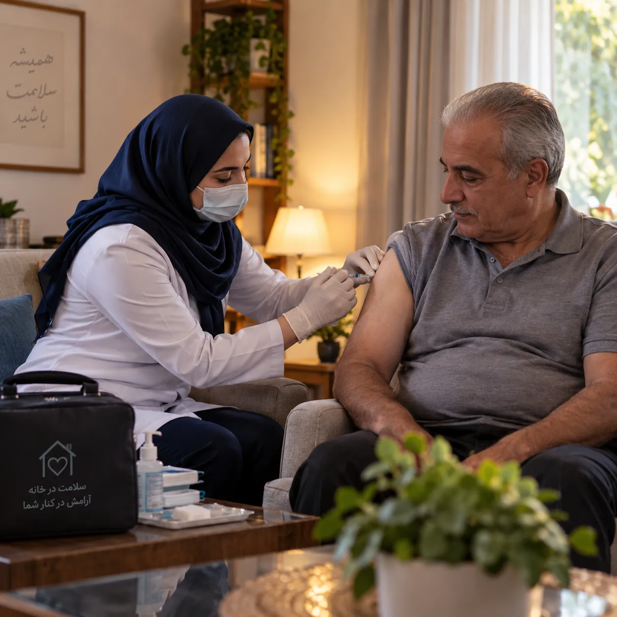 تزریقات در منزل شهرک غرب