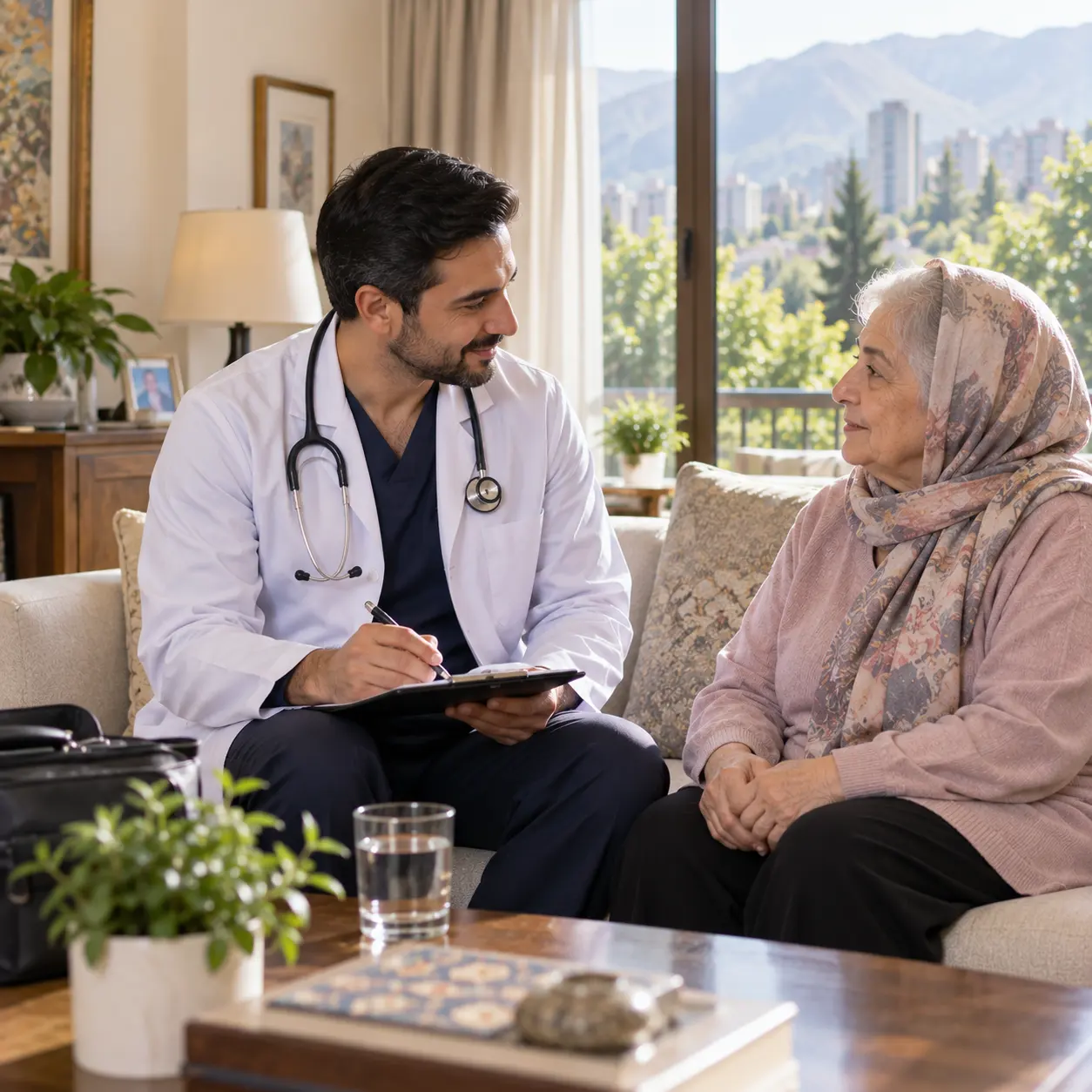 ویزیت پزشک در منزل شمال تهران